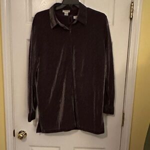 Avenue brown Long Sleeve Top